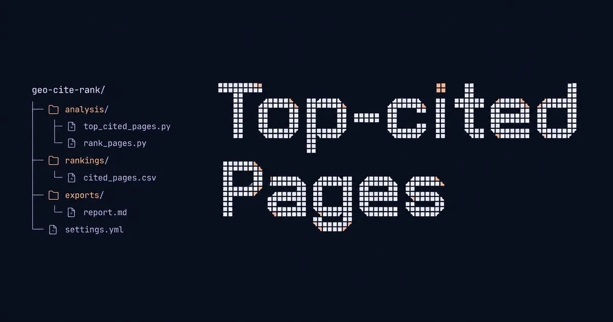 Top-Cited Pages in AI Search Engines: What Wins in 2026